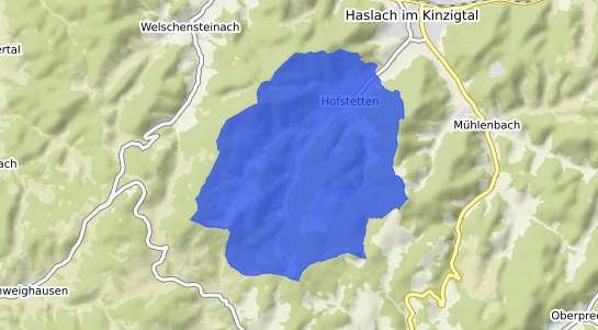 Bodenrichtwertkarte Hofstetten Kr. Landsberg a. Lech