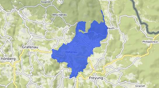 Bodenrichtwertkarte Hohenau Niederbayern