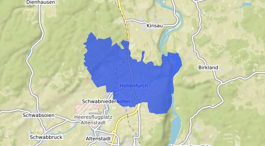 Bodenrichtwertkarte Hohenfurch