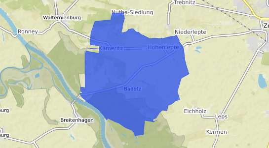 Bodenrichtwertkarte Hohenlepte