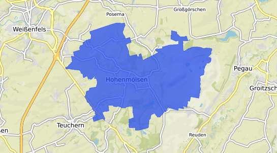 Bodenrichtwertkarte Hohenm&ouml;lsen