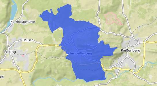 Bodenrichtwertkarte Hohenpei&szlig;enberg