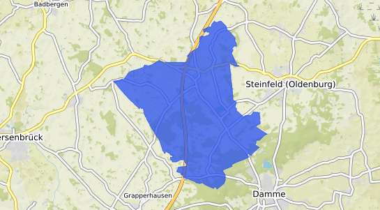 Bodenrichtwertkarte Holdorf b. Sternberg
