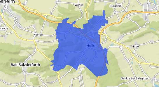 Bodenrichtwertkarte Holle b. Hildesheim