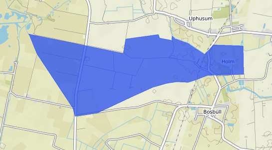 Bodenrichtwertkarte Holm b. Suederluegum