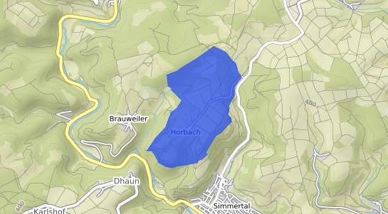 Bodenrichtwertkarte Horbach Westerwald