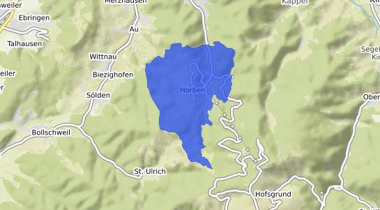 Bodenrichtwertkarte Horben Breisgau