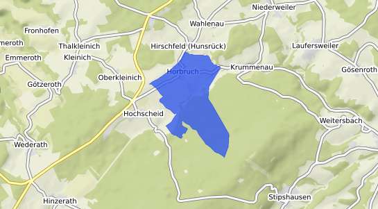 Bodenrichtwertkarte Horbruch