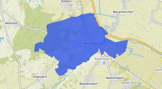 Bodenrichtwertkarte Horneburg Niederelbe