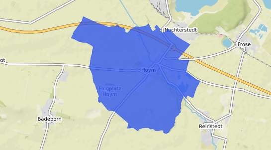 Bodenrichtwertkarte Hoym