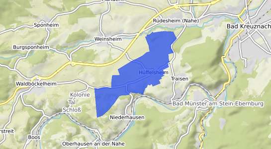 Bodenrichtwertkarte Hueffelsheim