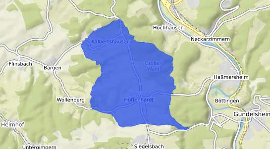 Bodenrichtwertkarte H&uuml;ffenhardt