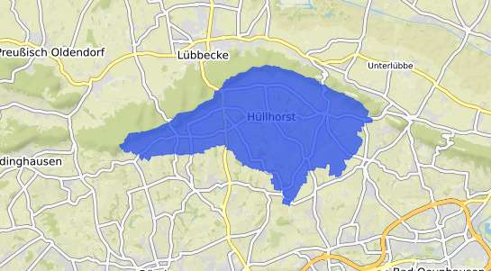 Bodenrichtwertkarte H&uuml;llhorst