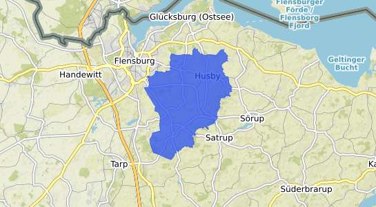 Bodenrichtwertkarte Huerup