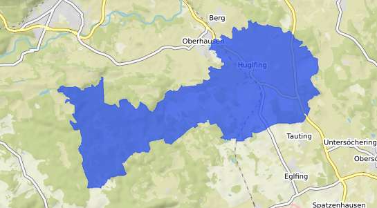 Bodenrichtwertkarte Huglfing