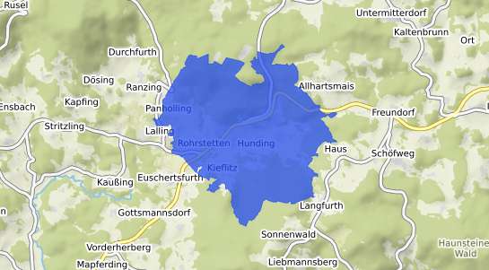 Bodenrichtwertkarte Hunding