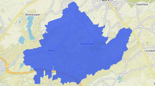 Bodenrichtwertkarte Ihlow b. Jueterbog