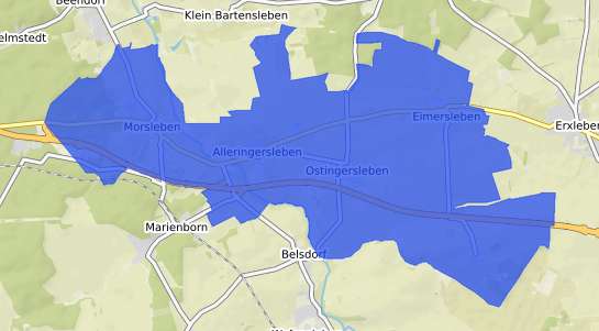 Bodenrichtwertkarte Ingersleben b. Erfurt
