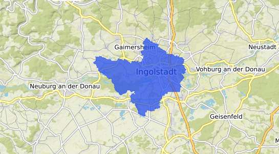 Bodenrichtwertkarte Ingolstadt Donau