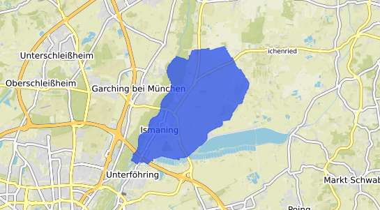 Bodenrichtwertkarte Ismaning