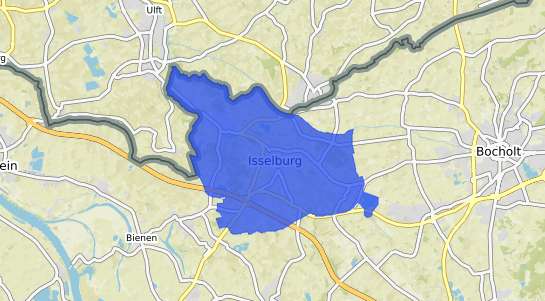 Bodenrichtwertkarte Isselburg