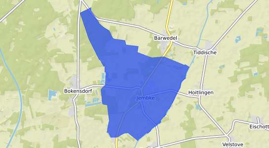 Bodenrichtwertkarte Jembke
