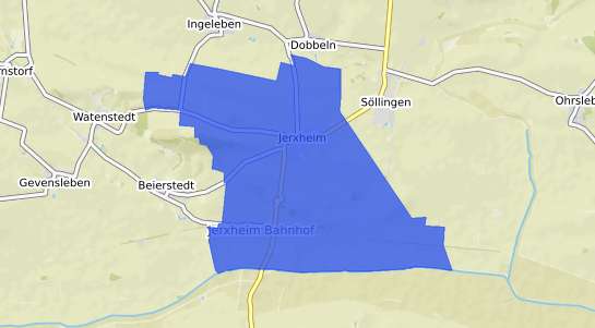 Bodenrichtwertkarte Jerxheim