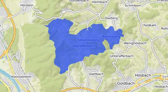 Bodenrichtwertkarte Johannesberg Unterfranken