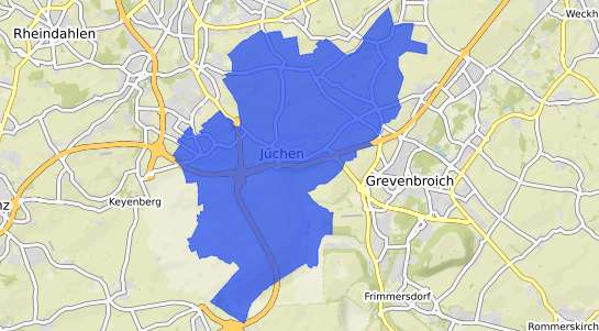 Bodenrichtwertkarte J&uuml;chen