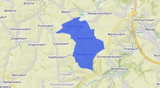 Bodenrichtwertkarte Jueckelberg