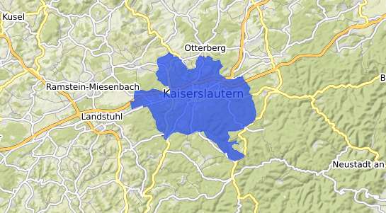 Bodenrichtwertkarte Kaiserslautern