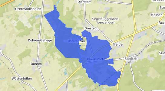 Bodenrichtwertkarte Kakenstorf