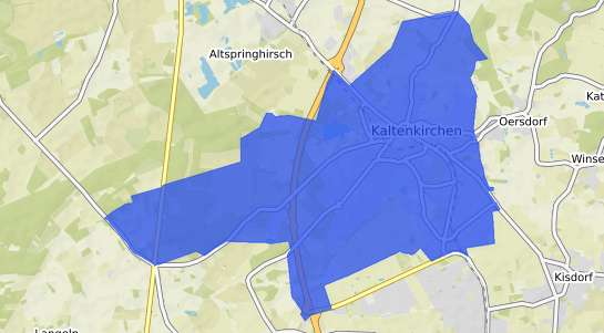 Bodenrichtwertkarte Kaltenkirchen Holstein