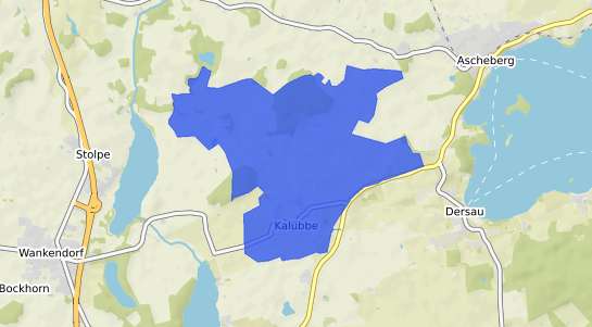 Bodenrichtwertkarte Kaluebbe Holstein