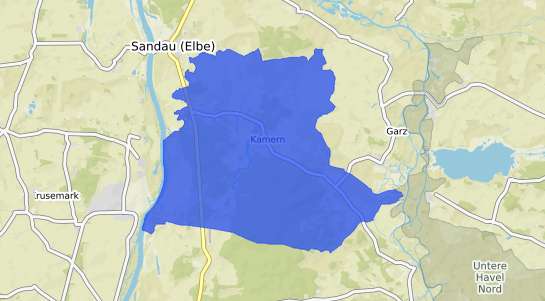 Bodenrichtwertkarte Kamern b. Schoenhausen, Elbe