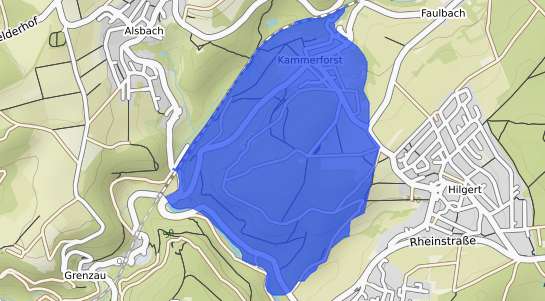 Bodenrichtwertkarte Kammerforst Westerwald