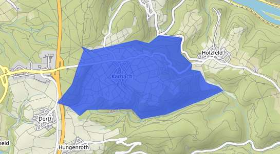 Bodenrichtwertkarte Karbach Hunsrueck