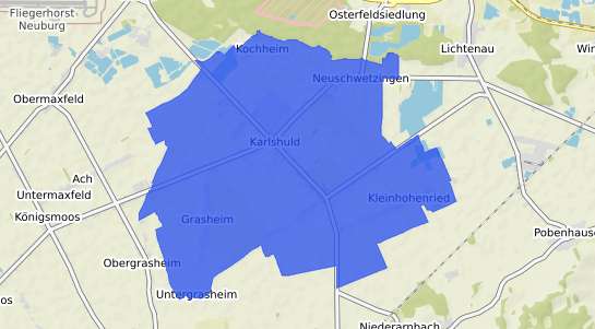Bodenrichtwertkarte Karlshuld