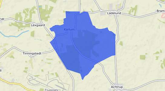 Bodenrichtwertkarte Karlum