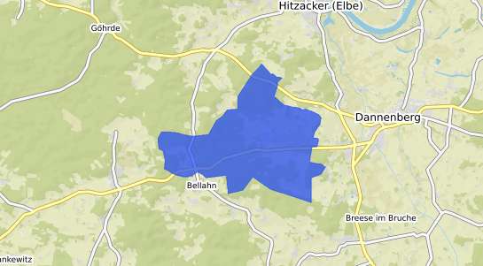 Bodenrichtwertkarte Karwitz