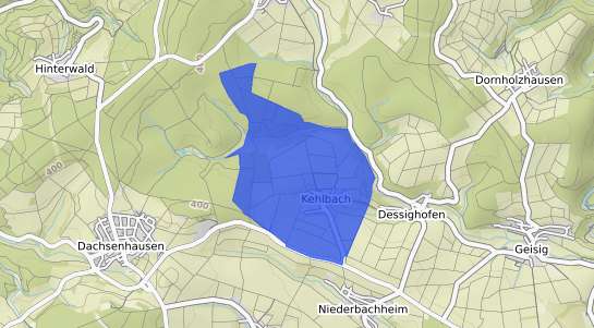 Bodenrichtwertkarte Kehlbach b. Nastaetten