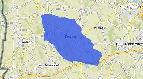 Bodenrichtwertkarte Kerken