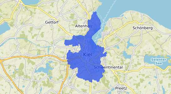 Bodenrichtwertkarte Kiel