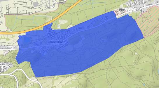 Bodenrichtwertkarte Kindsbach Forsthaus