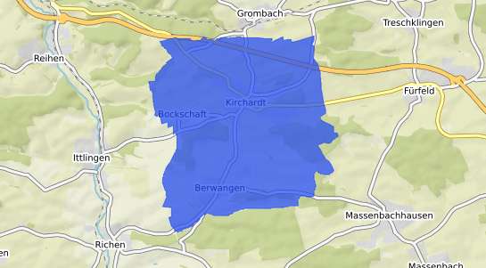 Bodenrichtwertkarte Kirchardt