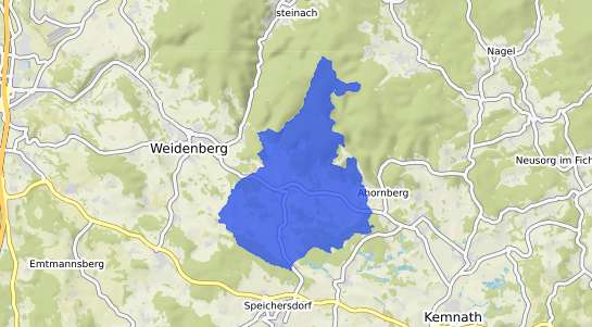 Bodenrichtwertkarte Kirchenpingarten