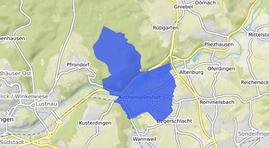 Bodenrichtwertkarte Kirchentellinsfurt