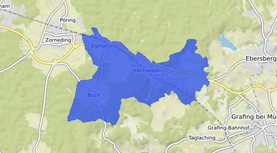 Bodenrichtwertkarte Kirchseeon