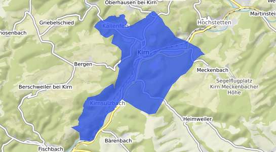 Bodenrichtwertkarte Kirn Nahe