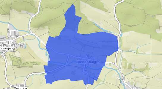 Bodenrichtwertkarte Kleinbodungen